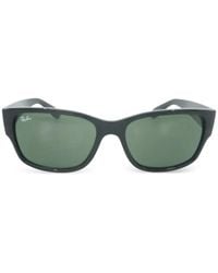 Ray-Ban - Sonnenbrille Mit Eckigem Gestell - Lyst