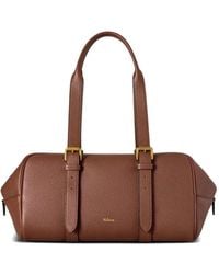 Mulberry - Boston Buckle-Strap Tote Bag - Lyst
