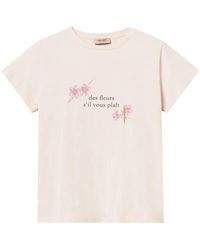 Twinset - Regular T-Shirt With Print - Lyst