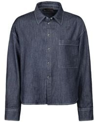 Moorer - Camisa Mindy D Con Bolsillo De Parche - Lyst
