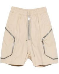 Rick Owens - Bermudas Con Cordones Y Cremallera - Lyst