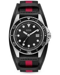Guess - Classic Bund-Strap 44Mm Watch - Lyst
