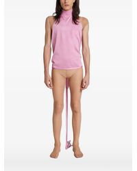ROT - The Halter Silk Top - Lyst