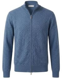 Tombolini - Cardigan À Fermeture Zippée - Lyst