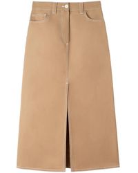 Sunnei - Gonna Lunga Con Spacco - Lyst