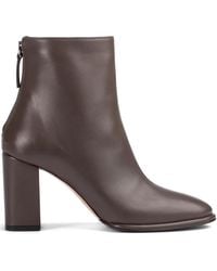 Le Silla - Elsa 90Mm Leather Ankle Boots - Lyst