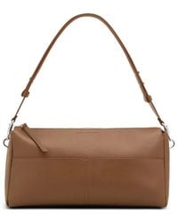 Ami Paris - Cow Leather Carrousel Zipped Bag - Lyst