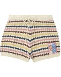 Zimmermann - Drawstring Knitted Shorts - Lyst