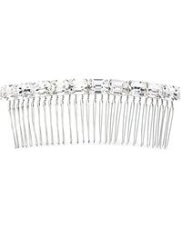 Maison Michel - Crystal-Embellished Hair Comb - Lyst