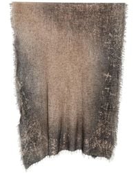 Avant Toi - Frayed-Edge Cashmere Scarf - Lyst