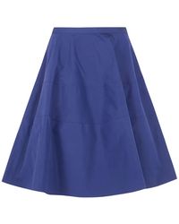Aspesi - Falda A Capas - Lyst