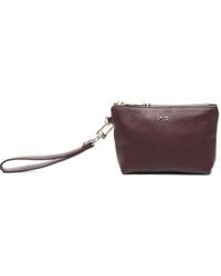 V73 - Logo-lettering Clutch Bag - Lyst