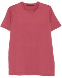 Jeordie's - Raw-Edge Short-Sleeve Cotton T-Shirt - Lyst
