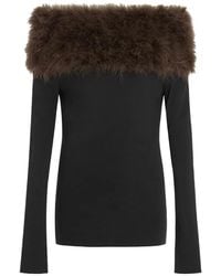 16Arlington - Canter Feather Long-Sleeve Top - Lyst