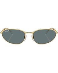Ray-Ban - Rb3734 Oval-Frame Sunglasses - Lyst