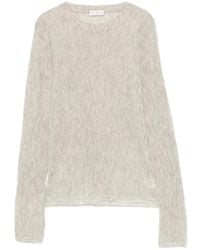 Brunello Cucinelli - Wool And Silk Sweater - Lyst