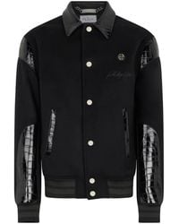 Philipp Plein - Coster Crocodile-Effect Jacket - Lyst
