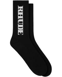 Rhude - Dinero Sokken Met Logo-Intarsia - Lyst
