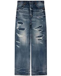 Mastercraft Union - Jean Ample À Effet Usé - Lyst