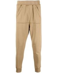 DSquared² - Tapered Cotton Track Pants - Lyst