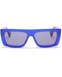Marcelo Burlon - Lebu Square-frame Tinted Sunglasses - Lyst