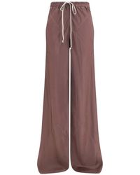 Rick Owens - Drawstring Panelled Trousers - Lyst