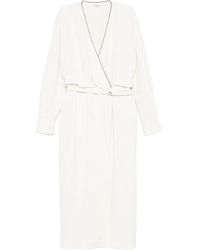 Brunello Cucinelli - Verfraaide Wikkeljurk - Lyst