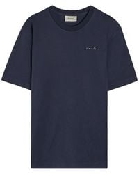 Forét - Slow Down Embroidered-Logo T-Shirt - Lyst