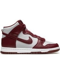Nike - Dunk Hi Retro "Dark Beetroot" Sneakers - Lyst