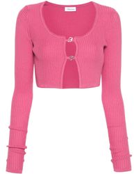Blumarine - Cardigan Sweater - Lyst