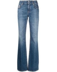Stella McCartney - High-rise Straight-leg Jeans - Lyst