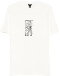 Stussy - T-Shirt mit grafischem Print - Lyst