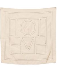 TOTEME - Sciarpa Con Ricamo - Lyst