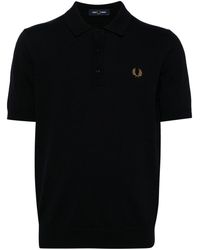 Fred Perry - Classic Knitted Polo Shirt - Lyst