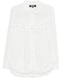 COMME DES GARÇON BLACK - Ruffled Shirt - Lyst