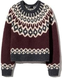 Nili Lotan - Isaline Fair Isle Cashmere Sweater - Lyst