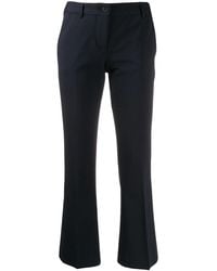 Alberto Biani - Cropped Slim-Fit Trousers - Lyst