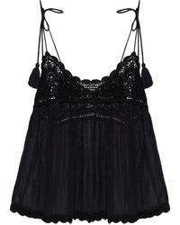 Ulla Johnson - Crochet Tassel Top - Lyst