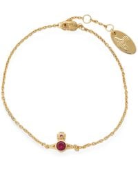 Vivienne Westwood - London Orb Crystal-Embellished Bracelet - Lyst