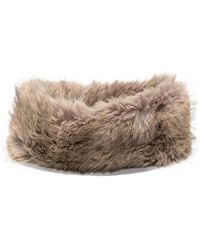 Stand Studio - Zephyra Faux Fur Headband - Lyst