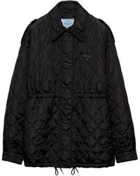 Prada - Re-Nylon Blouson Jacket - Lyst