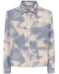 Laneus - Tie-Dye Zip Jacket - Lyst