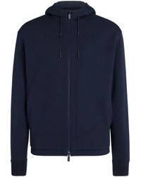 Zegna - High Performance Wool-cotton Hoodie - Lyst