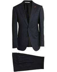 Pal Zileri - Logo-Plaque Single-Breasted Suit - Lyst