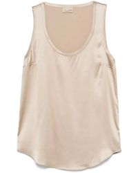 Brunello Cucinelli - サテン トップ - Lyst