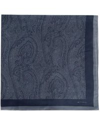 Etro - Sciarpa Con Stampa Paisley - Lyst