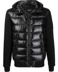 Mackage - Kapuzenjacke Mit Gestepptem Einsatz - Lyst