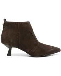 Nero Giardini - Pointed-Toe Suede Ankle Boots - Lyst