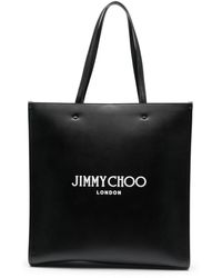 Jimmy Choo - Sac cabas à logo imprimé - Lyst