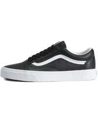 Vans - Old Skool Leather Sneakers - Lyst